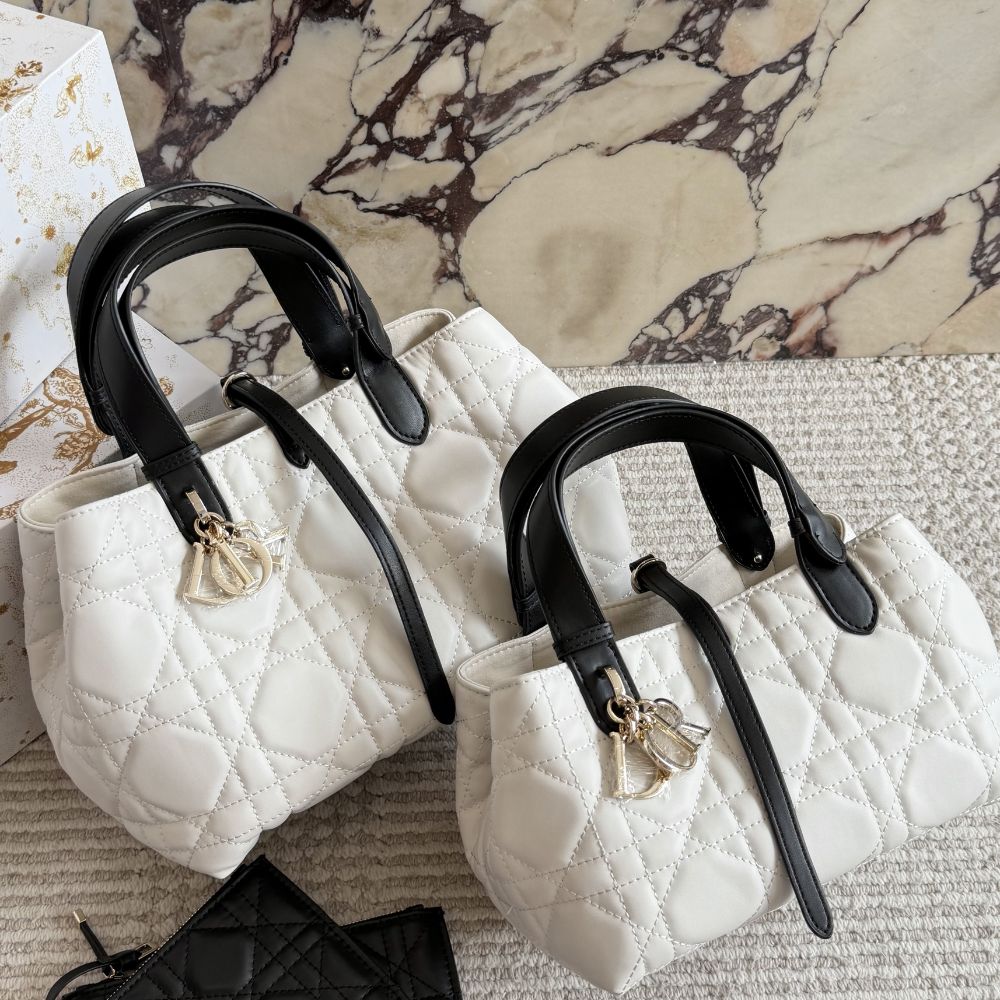 Dior Medium Dior Toujours Bag White 28Cm - Image 8