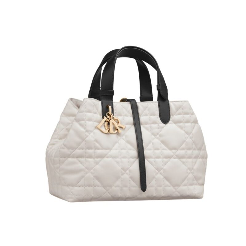Dior Medium Dior Toujours Bag White 28Cm