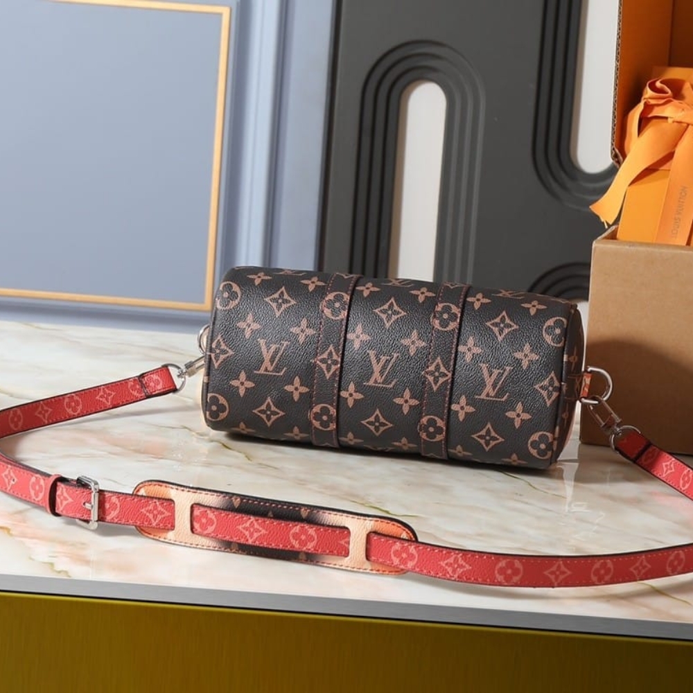 Louis Vuitton Keepall Bandoulière 25 Orange 25Cm M28074 - Image 4