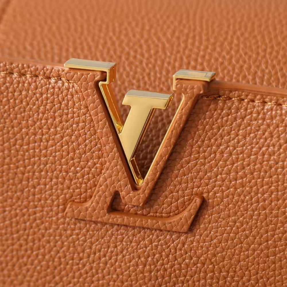 Louis Vuitton Capucines MM Souple Cognac 33Cm M14371 - Image 6