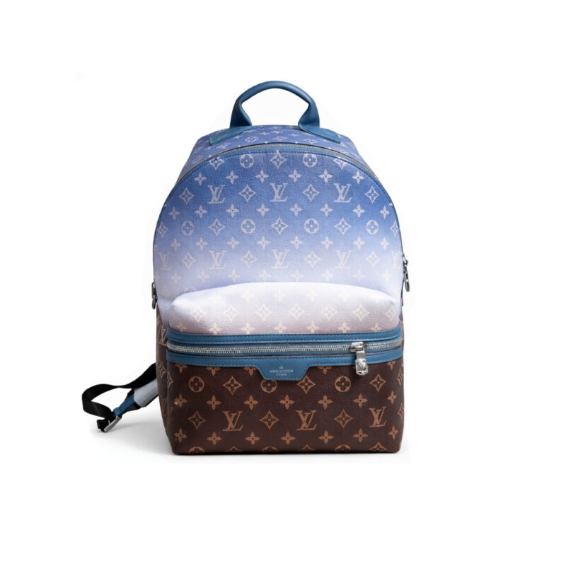 Louis Vuitton Discovery Backpack PM Monogram Pigment Blue 38cm M28025
