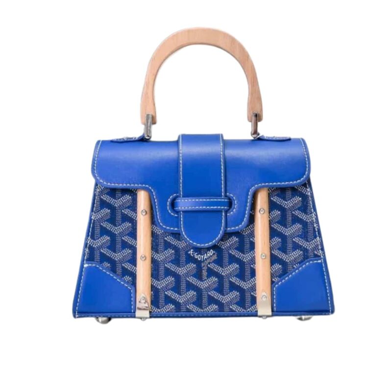 GOYARD SAÏGON SOUPLE MINI BAG LIGHT BLUE 21CM