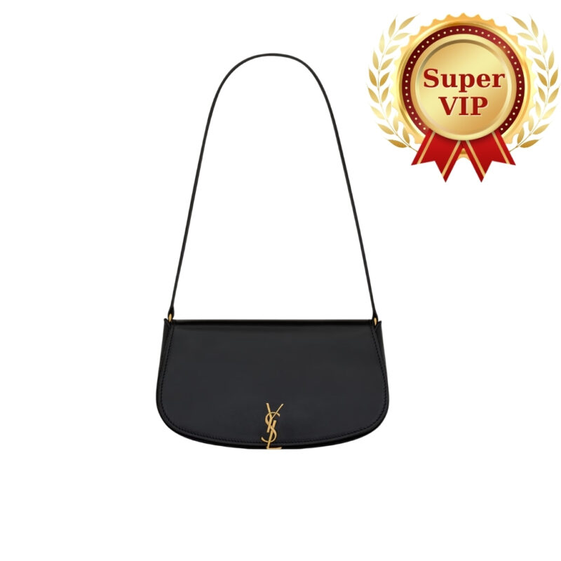 [Super Vip 1:1] Saint Laurent Mini Voltaire In Box Black 17Cm 7796420SX0W1000