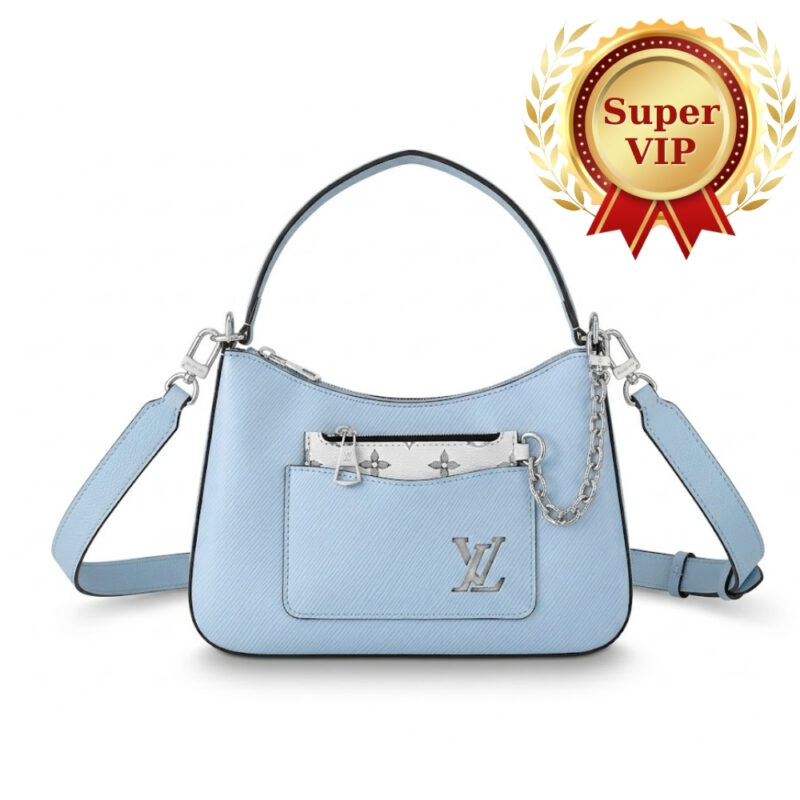 [Super Vip 1:1] Louis Vuitton Marelle Bleu Nuege 25Cm M59486