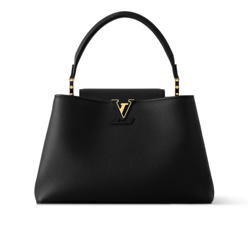 Louis Vuitton Capucines MM Souple Black 33Cm M14370