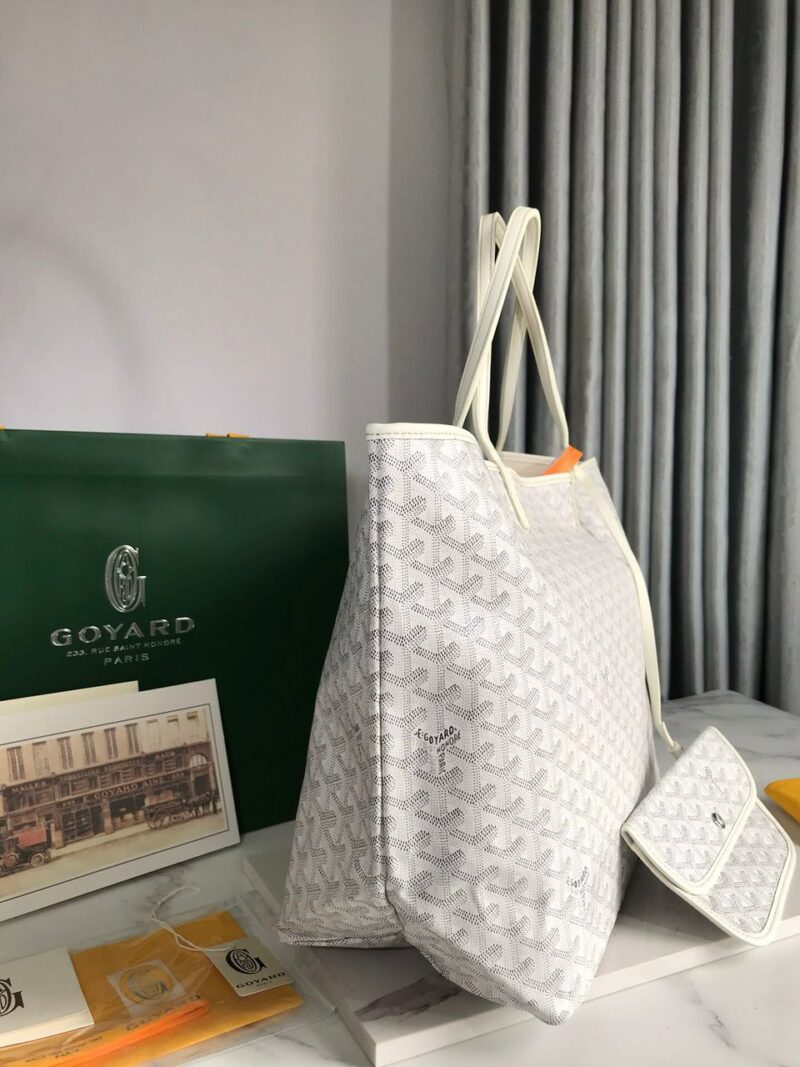 Alternative view of GOYARD SAINT LOUIS GM BAG WHITE 47CM