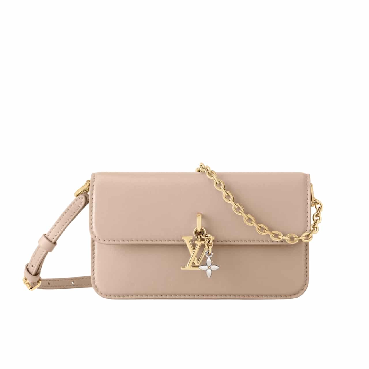 Louis Vuitton Wallet On Chain Lv Bloom Sand 20Cm M14581
