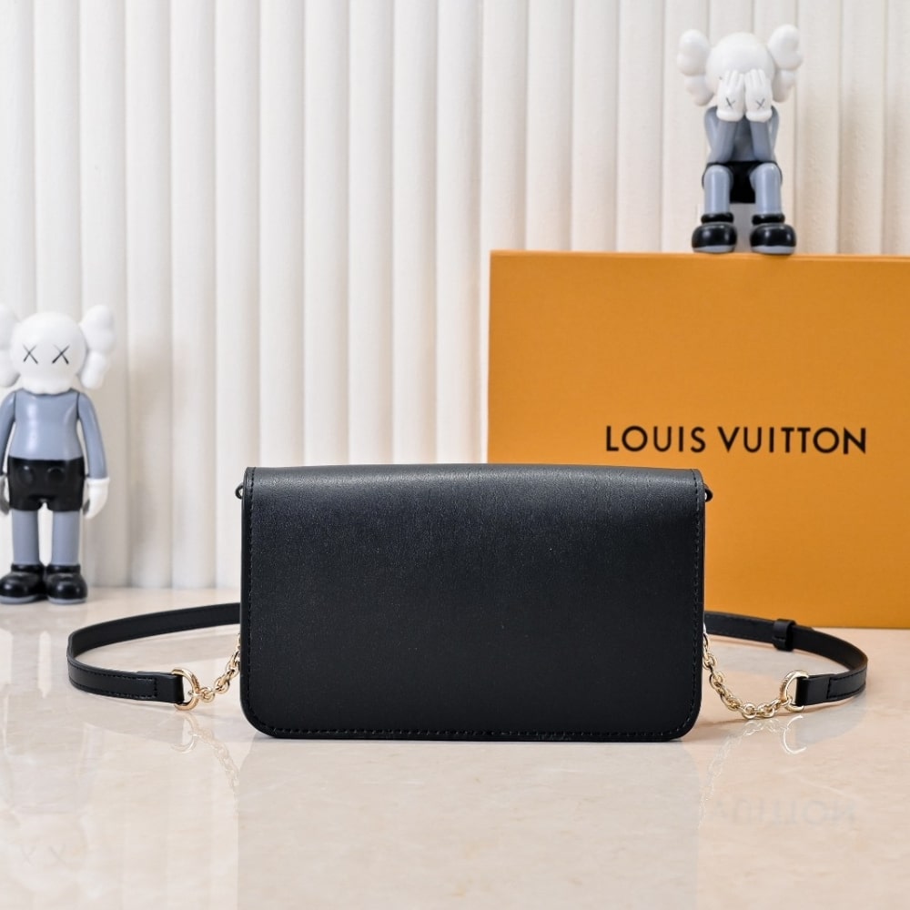 Louis Vuitton Wallet On Chain Lv Bloom Black 20Cm M14564 - Image 5