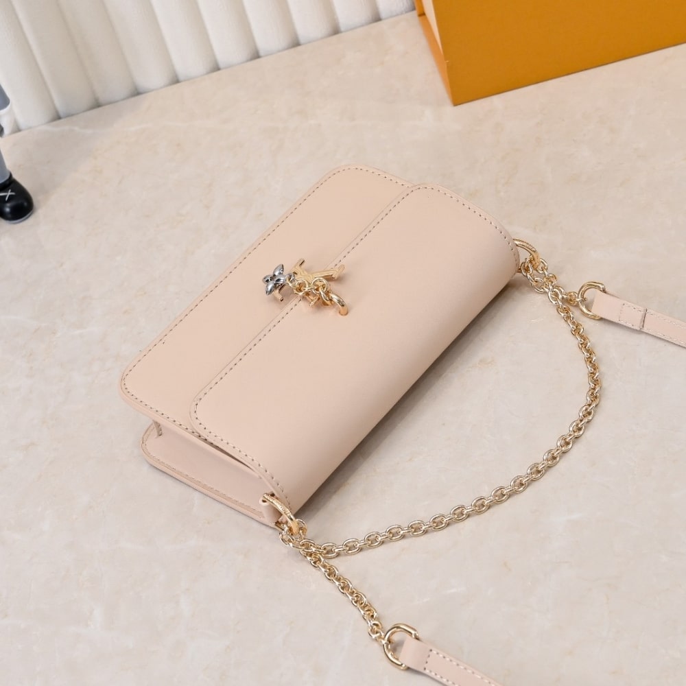 Louis Vuitton Wallet On Chain Lv Bloom Sand 20Cm M14581 - Image 5