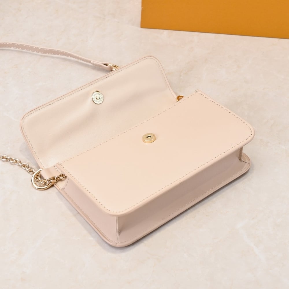 Louis Vuitton Wallet On Chain Lv Bloom Sand 20Cm M14581 - Image 6