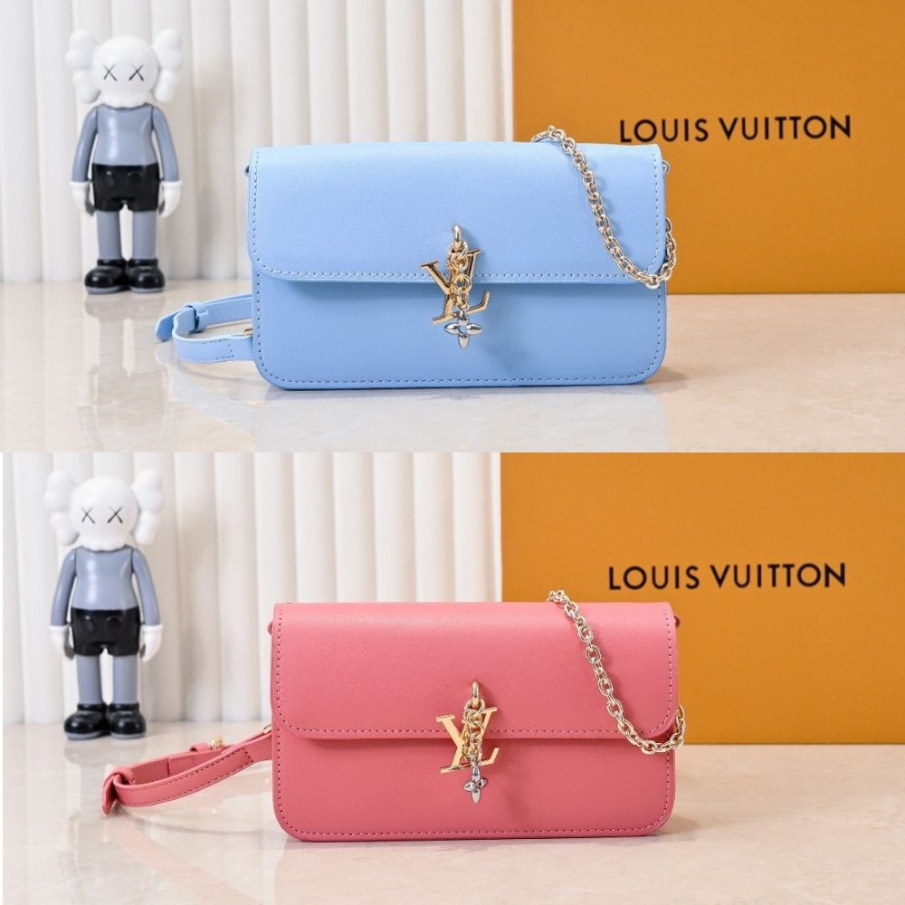 Louis Vuitton Wallet On Chain Lv Bloom Black 20Cm M14564 - Image 8