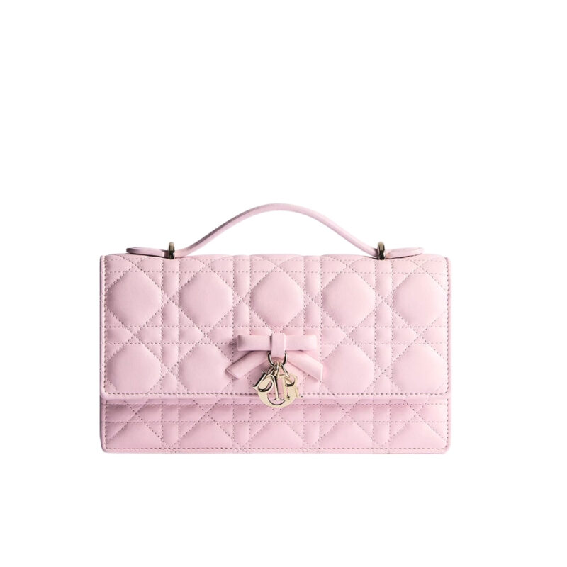 Dior My Dior Mini Bag Cannage Leather Pink 21cm S0984OUQA M19N